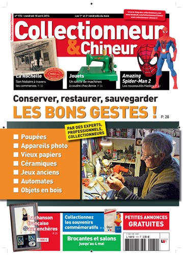 Collectionneur&Chineur n° 172 du 18/04/2014
