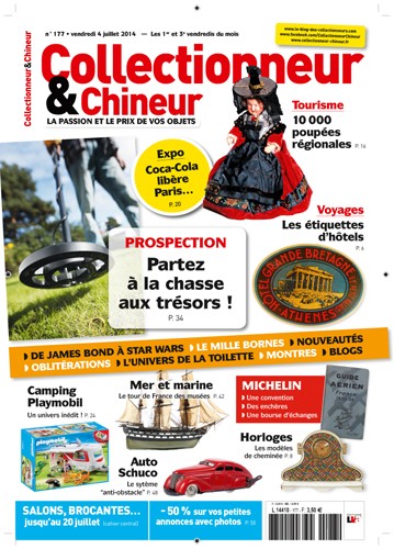 Collectionneur&Chineur n° 177 du 04/07/2014