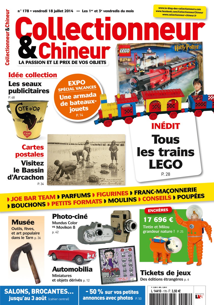 Collectionneur&Chineur n° 178 du 18/07/2014