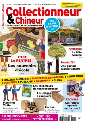 Collectionneur&Chineur n° 181 du 05/09/2014