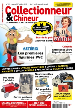 Collectionneur&Chineur n° 184 du 17/10/2014