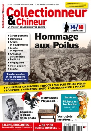 Collectionneur&Chineur n° 185 du 07/11/2014