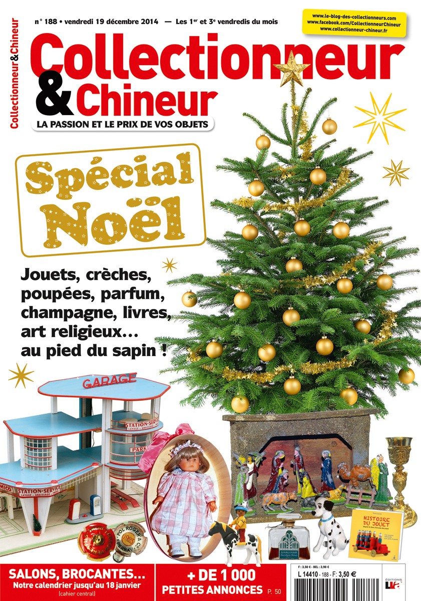 Collectionneur&Chineur n° 188 du 19/12/2014