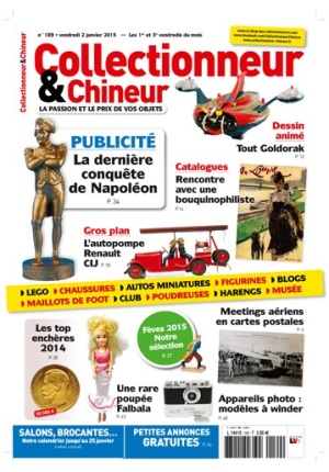 Collectionneur&Chineur n° 189 du 02/01/2015