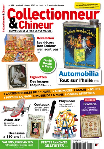 Collectionneur&Chineur n° 194 du 20/03/2015