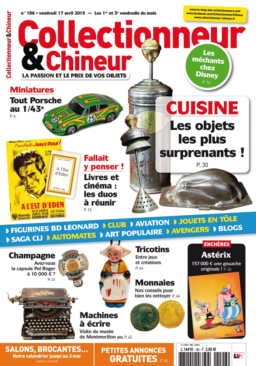 Collectionneur&Chineur n° 196 du 17/04/2015