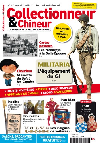 Collectionneur&Chineur n° 197 du 01/05/2015
