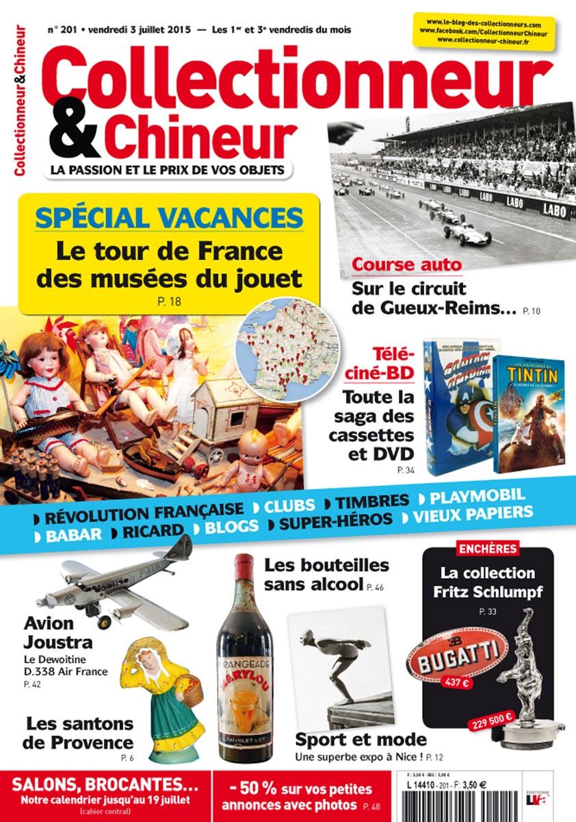 Collectionneur&Chineur n° 201 du 03/07/2015