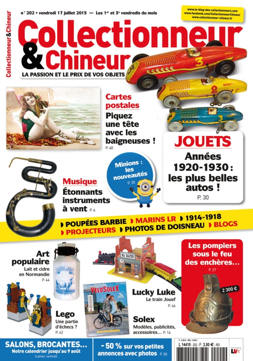 Collectionneur&Chineur n° 202 du 17/07/2015