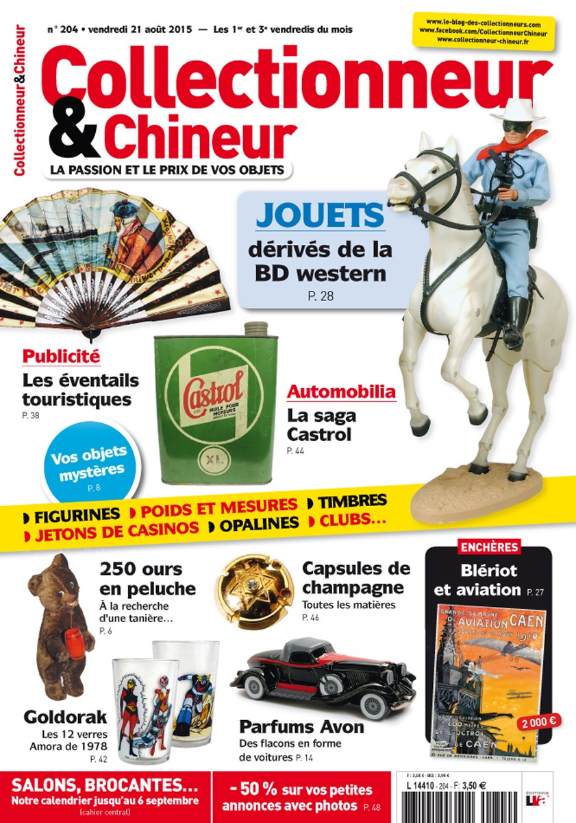 Collectionneur&Chineur n° 204 du 21/08/2015