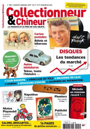 Collectionneur&Chineur n° 205 du 04/09/2015