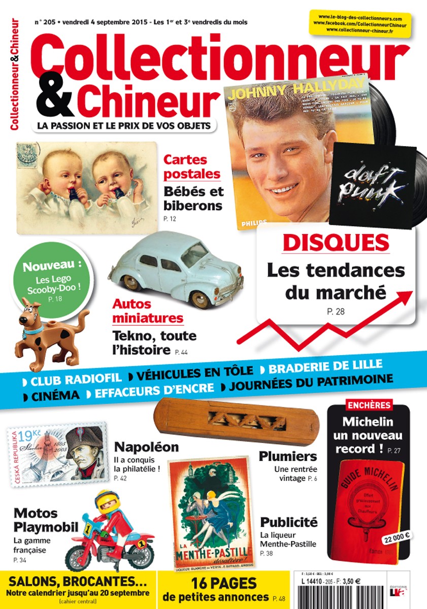 Collectionneur&Chineur n° 205 du 04/09/2015