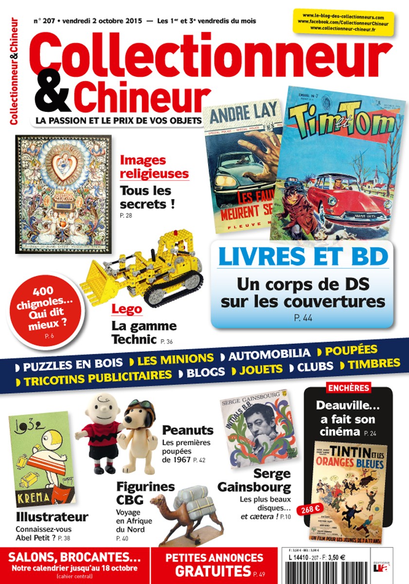 Collectionneur&Chineur n° 207 du 02/10/2015
