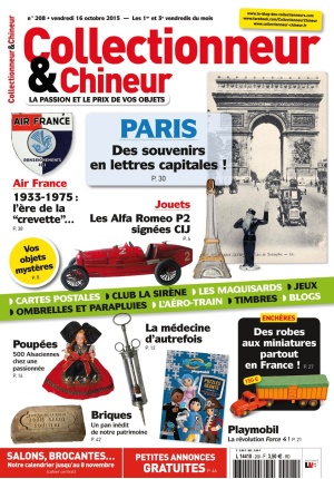 Collectionneur&Chineur n° 208 du 16/10/2015