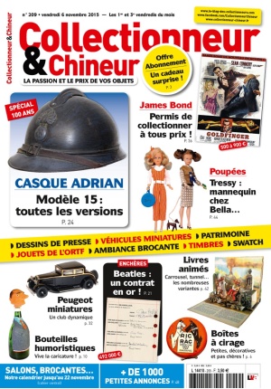 Collectionneur&Chineur n° 209 du 06/11/2015