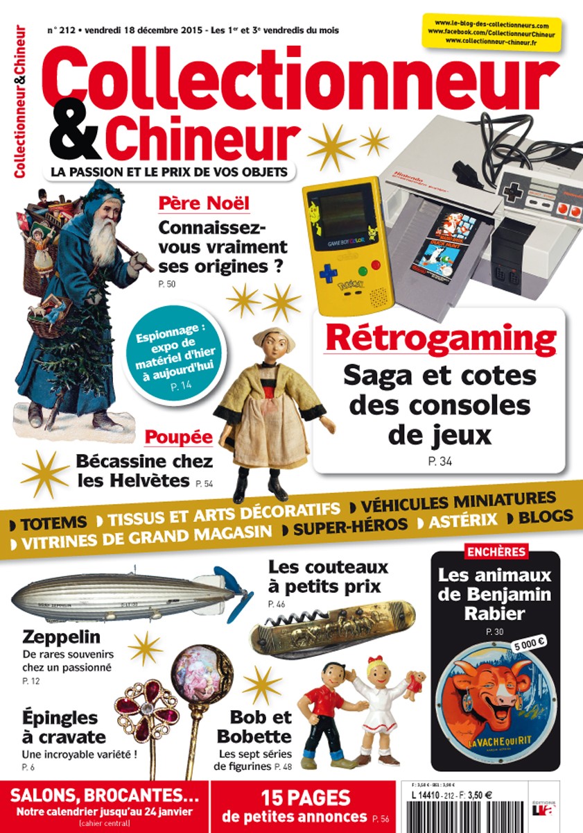 Collectionneur&Chineur n° 212 du 18/12/2015