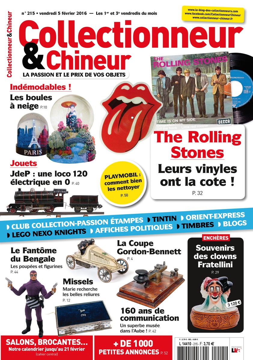 Collectionneur&Chineur n° 215 du 05/02/2016