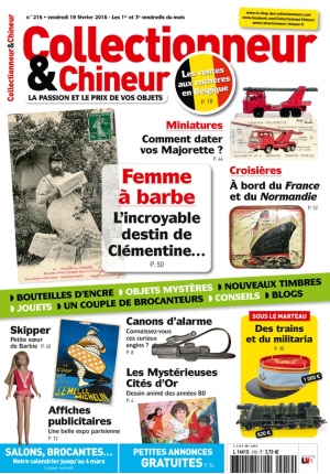 Collectionneur&Chineur n° 216 du 19/02/2016