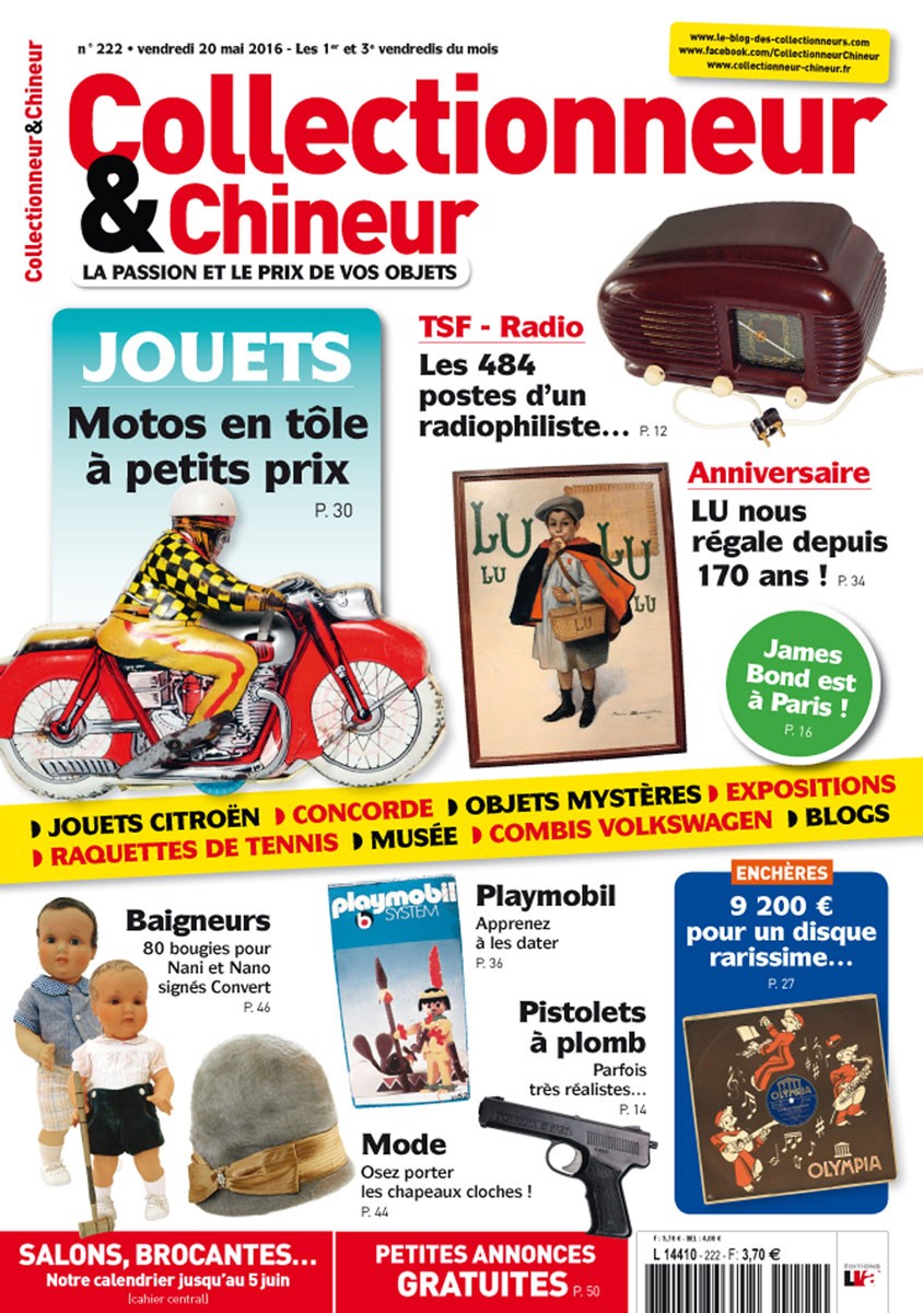 Collectionneur&Chineur n° 222 du 20/05/2016