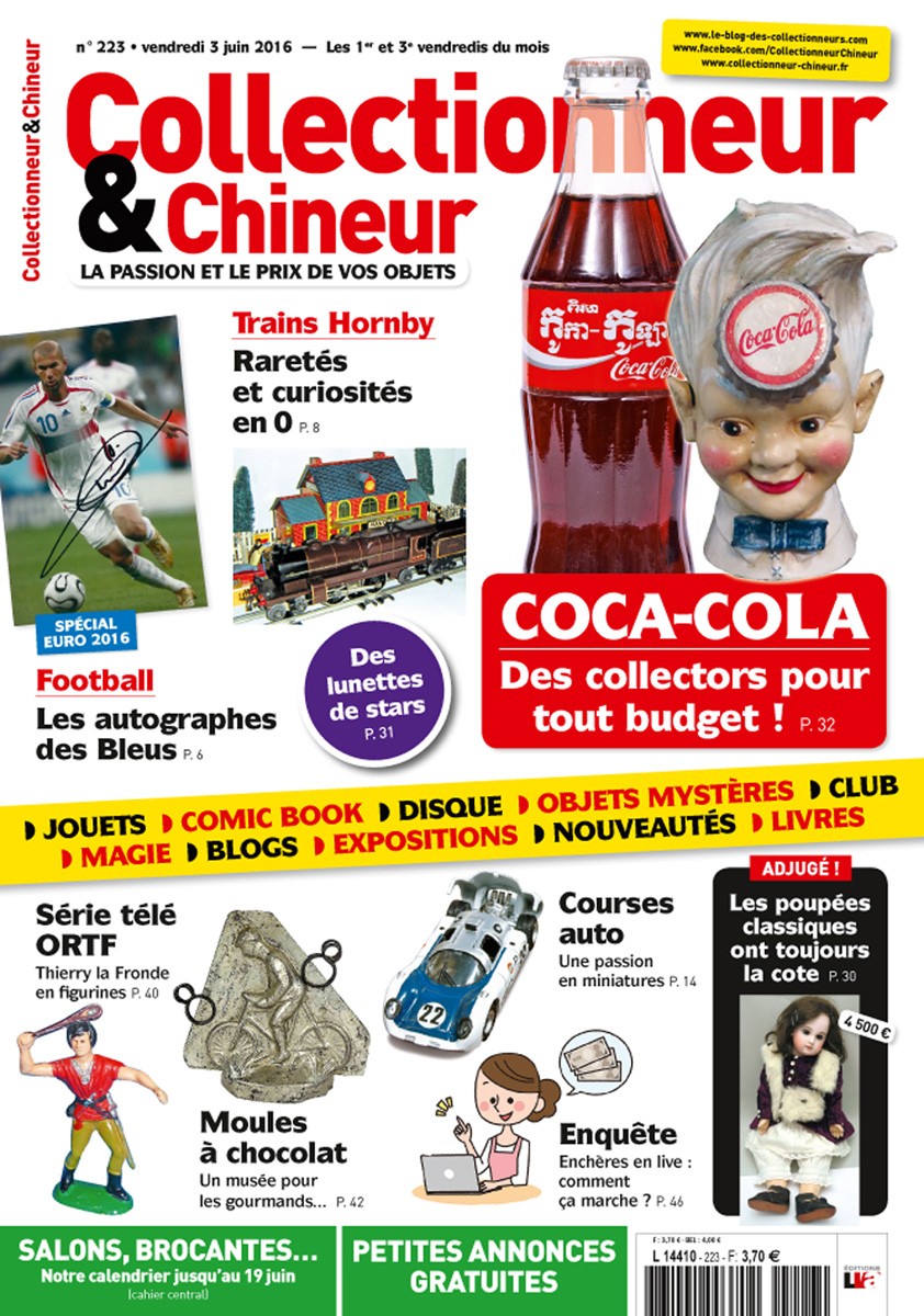 Collectionneur&Chineur n° 223 du 03/06/2016