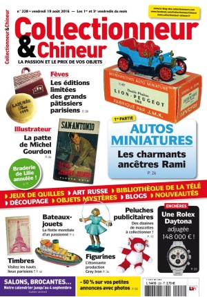 Collectionneur&Chineur n° 228 du 19/08/2016