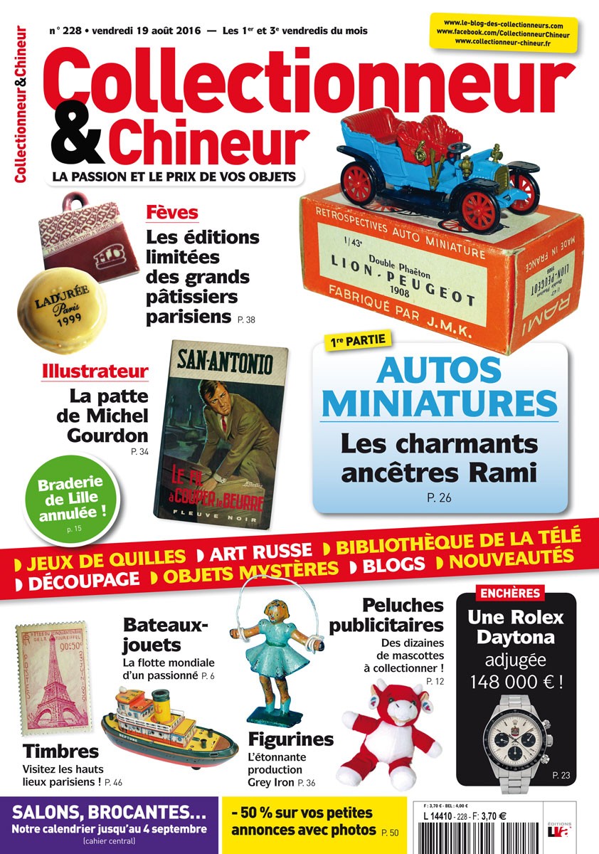 Collectionneur&Chineur n° 228 du 19/08/2016