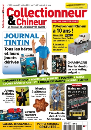 Collectionneur&Chineur n° 231 du 07/10/2016