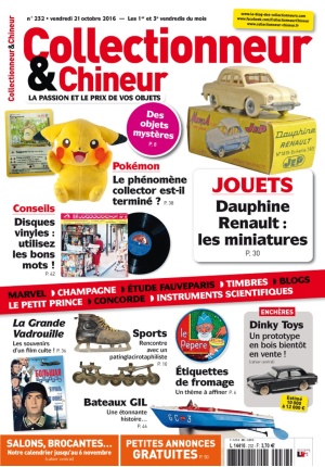 Collectionneur&Chineur n° 232 du 21/10/2016