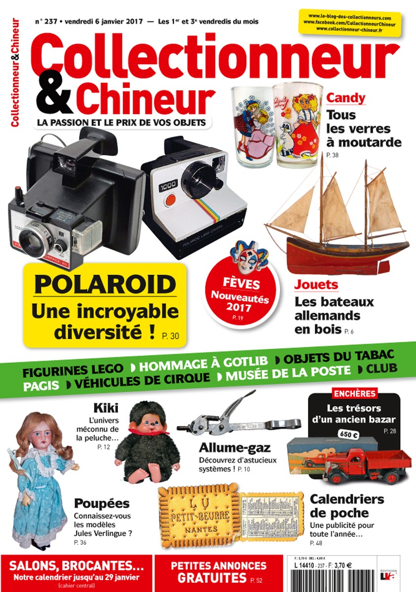 Collectionneur&Chineur n° 237 du 06/01/2017