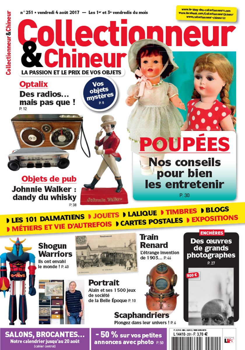 Collectionneur&Chineur n° 251 du 04/08/2017