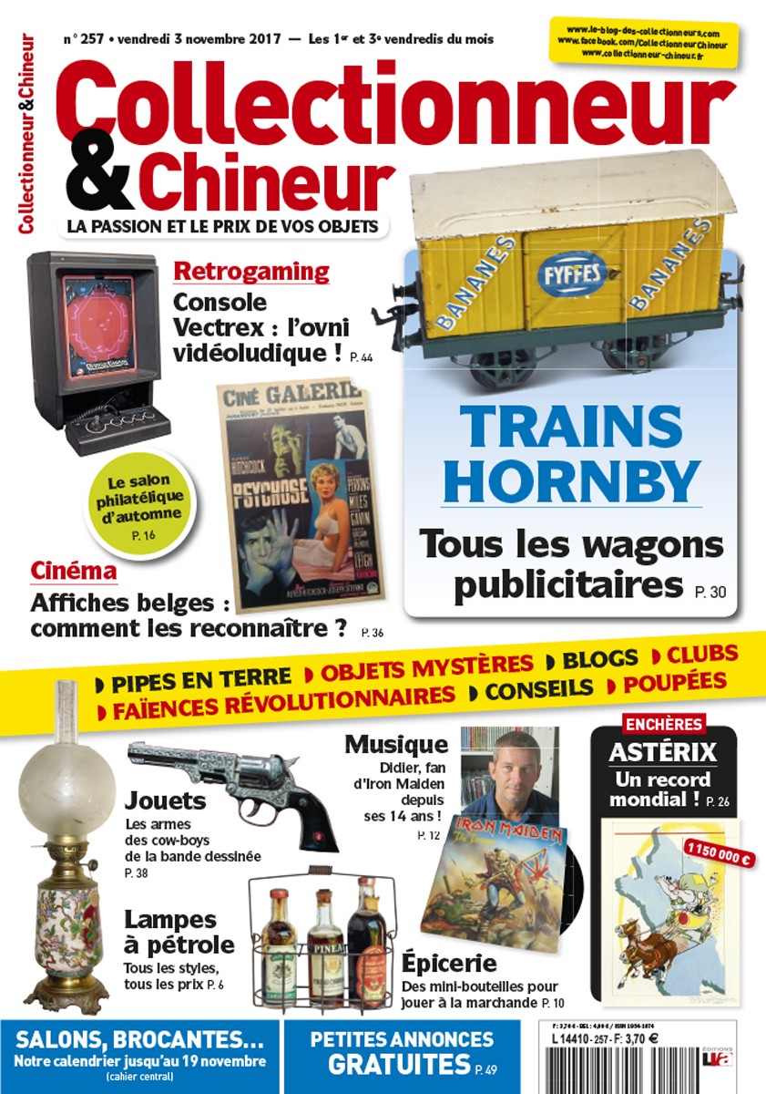 Collectionneur&Chineur n° 257 du 03/11/2017