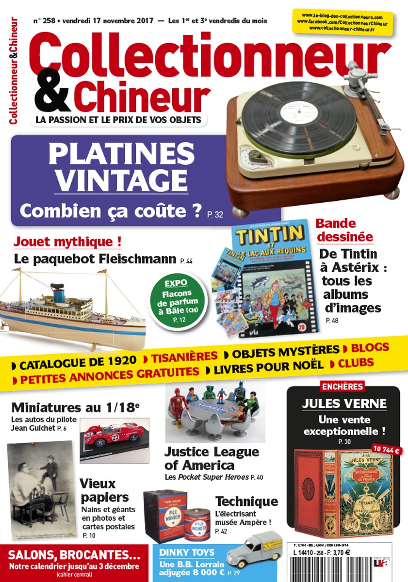 Collectionneur&Chineur n° 258 du 17/11/2017