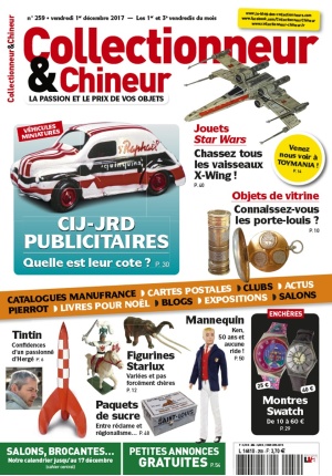 Collectionneur&Chineur n° 259 du 01/12/2017