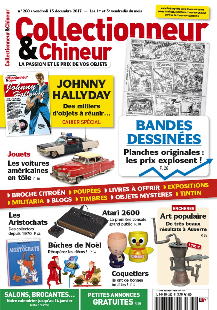 Collectionneur&Chineur n° 260 du 15/12/2017