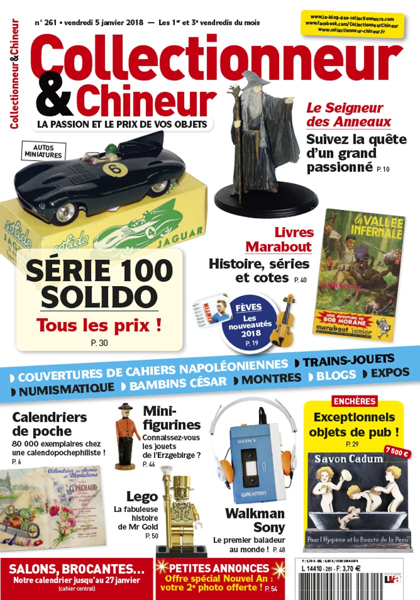 Collectionneur&Chineur n° 261 du 05/01/2018