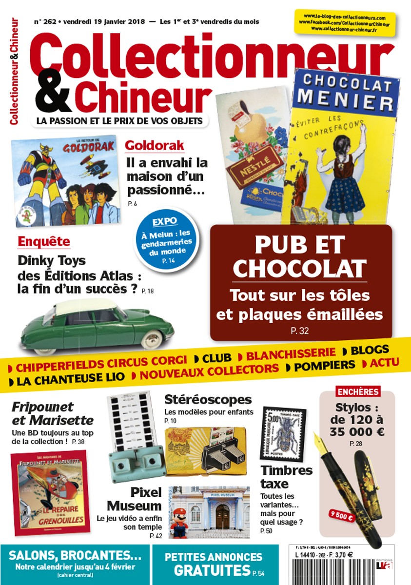 Collectionneur&Chineur n° 262 du 19/01/2018
