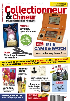 Collectionneur&Chineur n° 263 du 02/02/2018