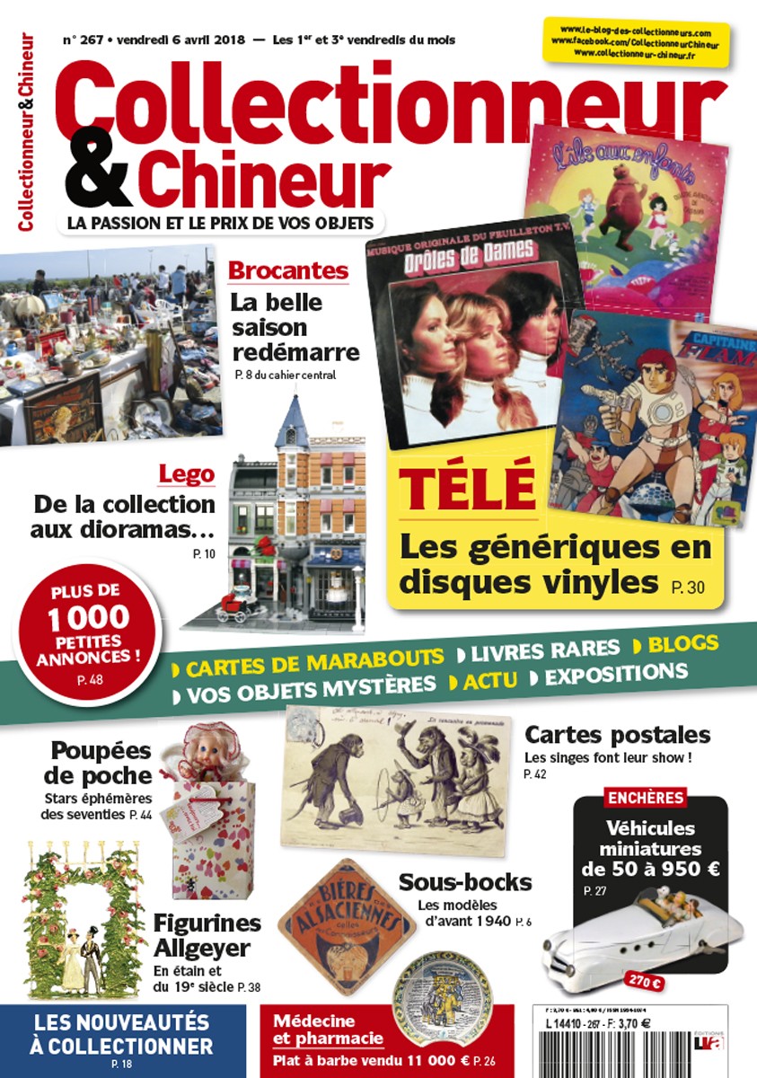 Collectionneur&Chineur n° 267 du 06/04/2018