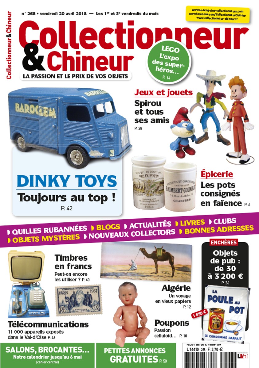 Collectionneur&Chineur n° 268 du 20/04/2018