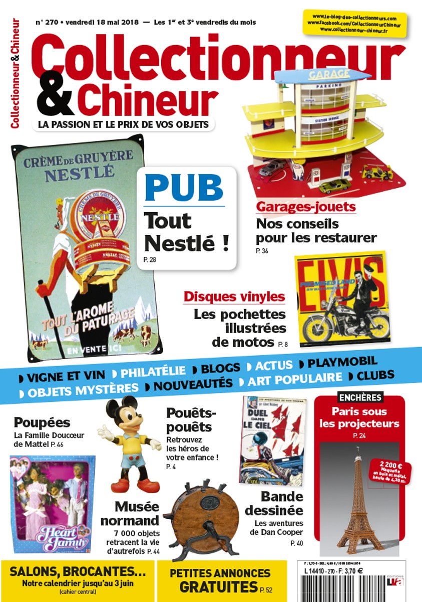 Collectionneur&Chineur n° 270 du 18/05/2018