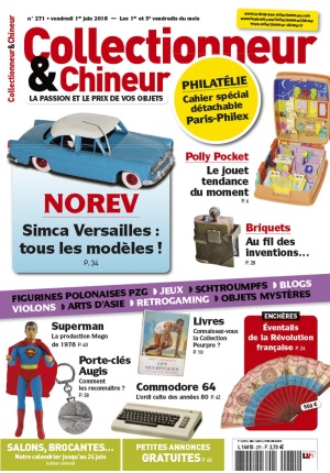 Collectionneur&Chineur n° 271 du 01/06/2018