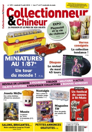 Collectionneur&Chineur n° 275 du 03/08/2018