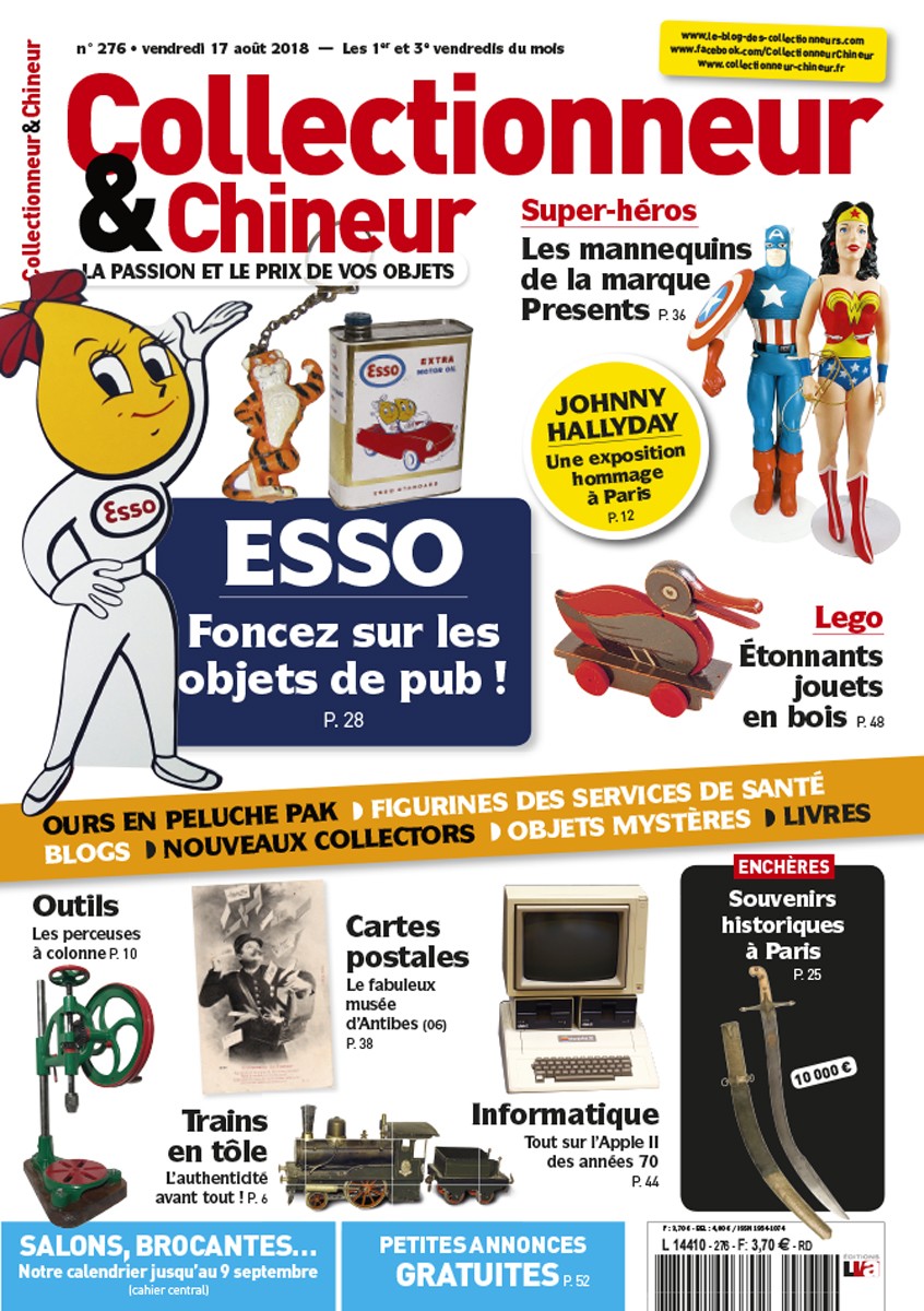 Collectionneur&Chineur n° 276 du 17/08/2018