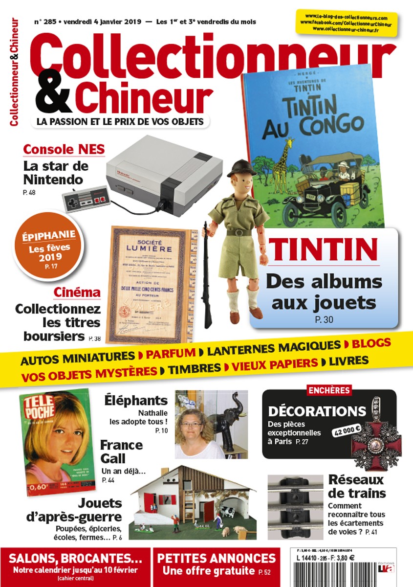 Collectionneur&Chineur n° 285 du 04/01/2019