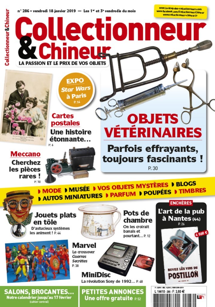 Collectionneur&Chineur n° 286 du 18/01/2019