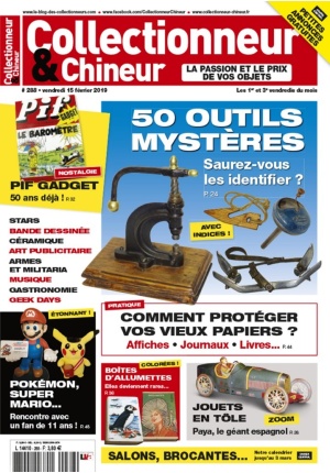 Collectionneur&Chineur n° 288 du 15/02/2019