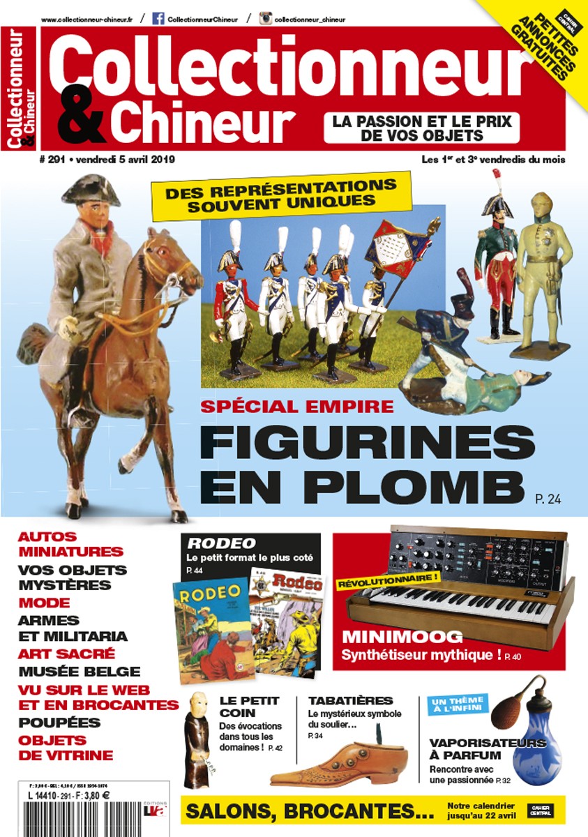 Collectionneur&Chineur n° 291 du 05/04/2019