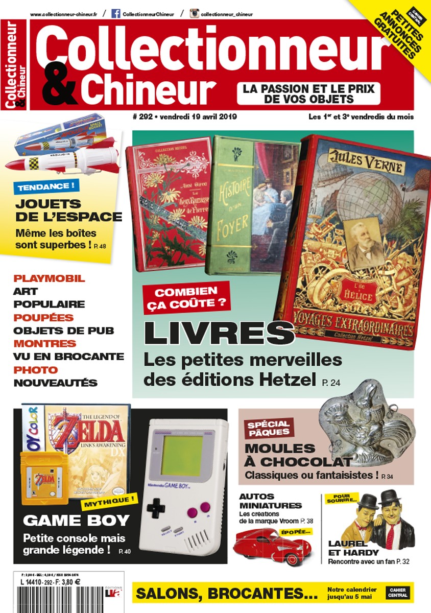 Collectionneur&Chineur n° 292 du 19/04/2019