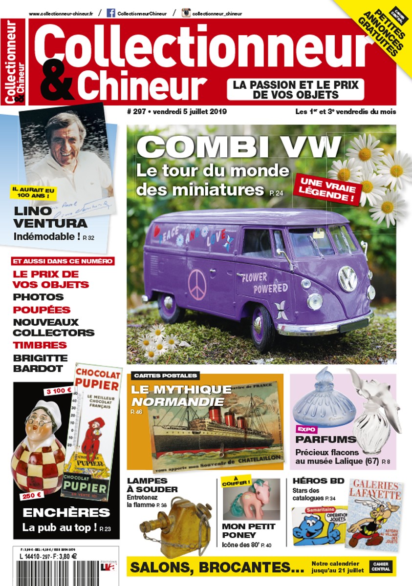 Collectionneur&Chineur n° 297 du 05/07/2019