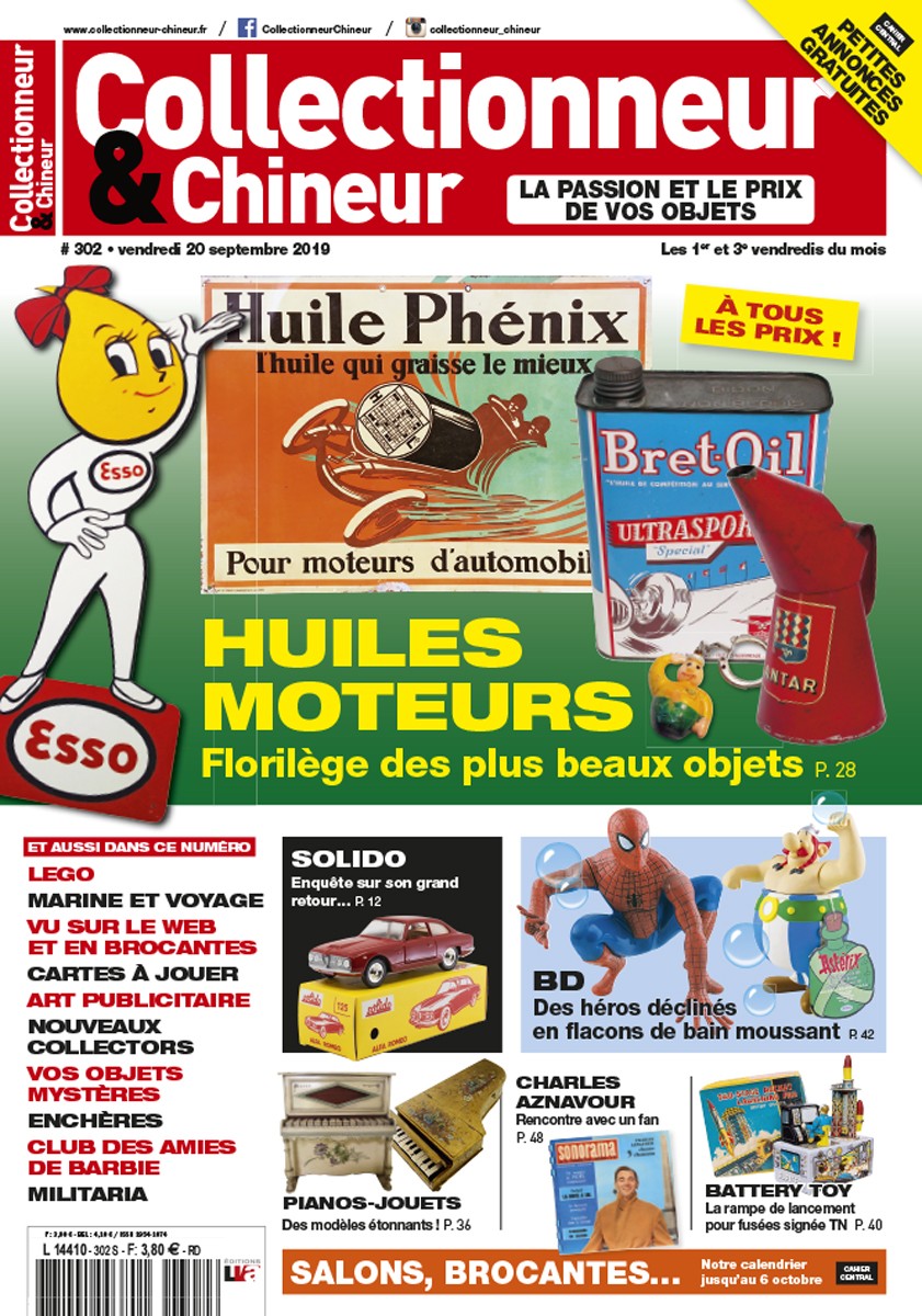 Collectionneur&Chineur n° 302 du 20/09/2019